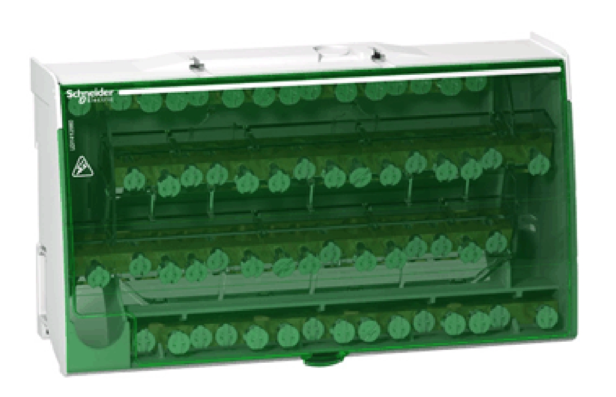 Schneider Electric Distribution Block for use with Compact, Kaedra, Pragma, Prisma-G, Prisma-P, Prisma-Pack, Prisma-PH,