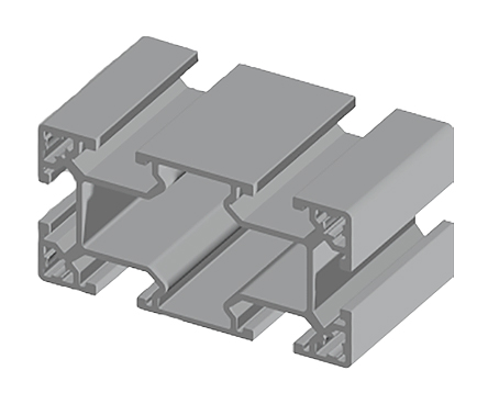 FlexLink Silver Aluminium Profile Strut, 44 x 88 mm, 11mm Groove, 1000mm Length, Series XC
