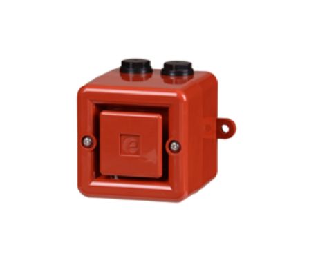 e2s A100 Series Electronic Sounder, 24 → 260 V, ±3dB at 1 m, IP66, AC, 64-Tone