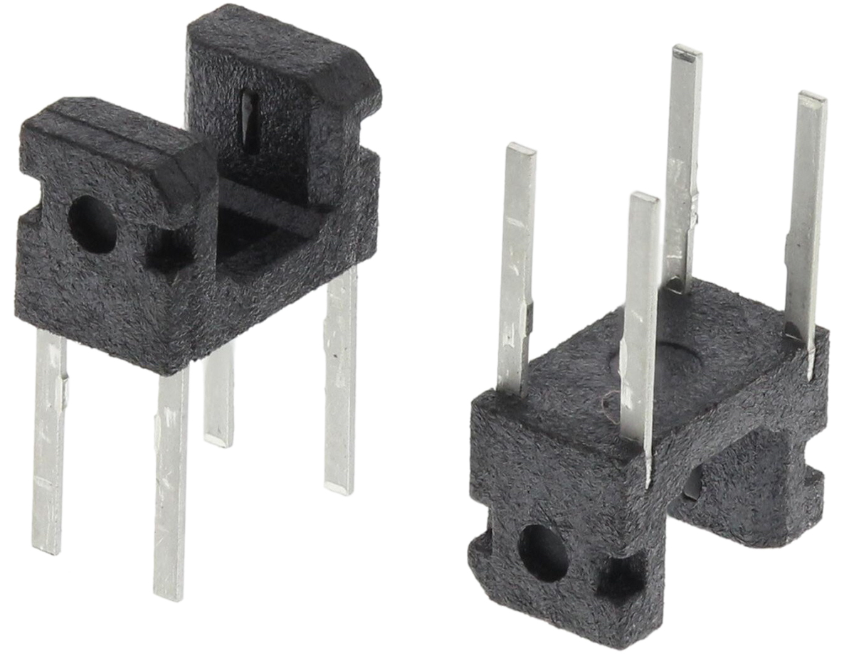 GP1S093HCZ0F Sharp, Through Hole Slotted Optical Switch, Phototransistor Output