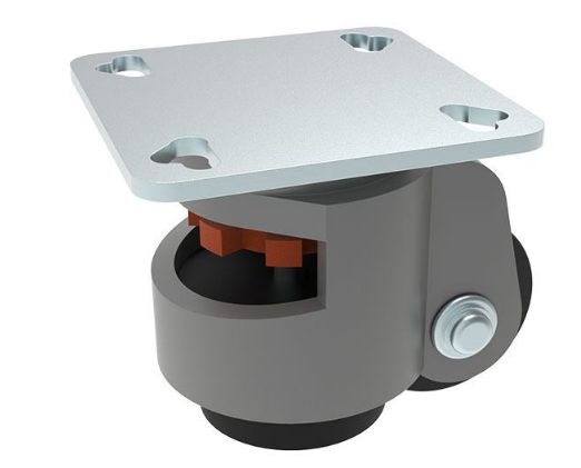 RS PRO Castor Wheel, 500kg Capacity, 62mm Wheel