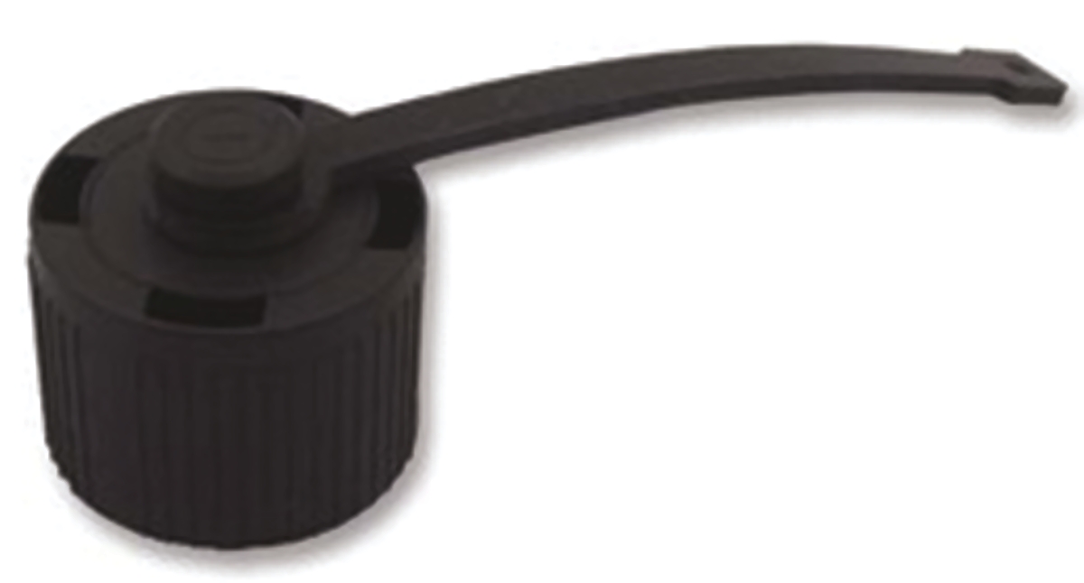 6DB Black Closure Cap for use with THB.387.D4A