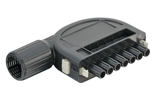 HARTING Han ORV3 Power Heavy Duty Power Connector Hood, 7 Contacts, Side Entry