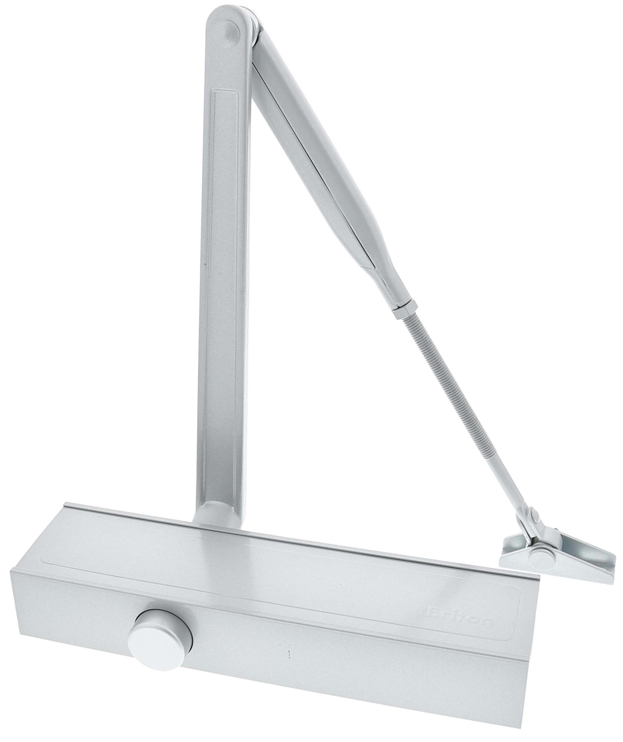 Briton Silver Fire Door Suitable Door Closer