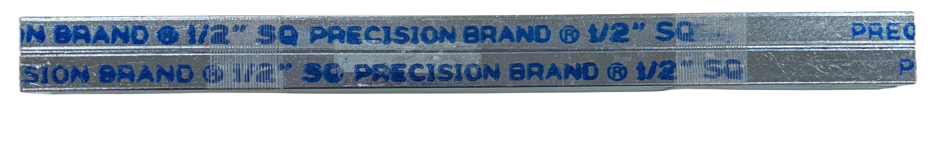 Precision Brand Steel Rectangular Bar, 1/2in W, 1/2in H, 12in L