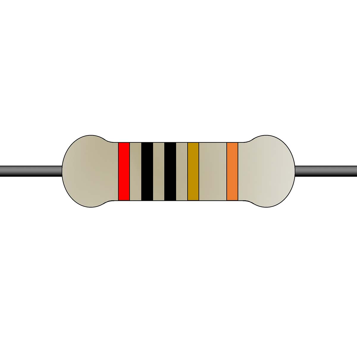 Yageo 20Ω Metal Film Fixed Resistor 0.6W ±1% MF0207FTE52-20R