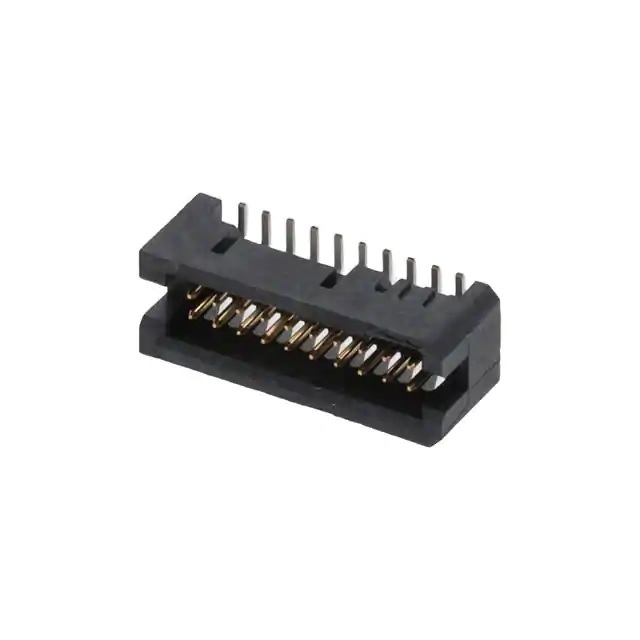 Samtec TFML Series Vertical Through Hole PCB Header, 20 Contact(s), 1.27 mm Pitch, 2 Row, Shrouded