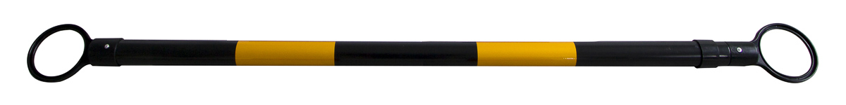 RS PRO Black, Yellow Plastic Bar