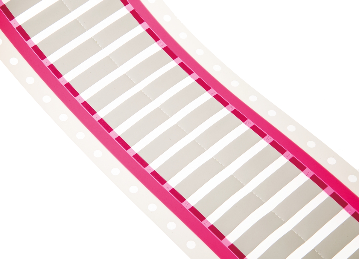 TE Connectivity RPS White Heatshrink Labels, 50mm Width, 250 Qty