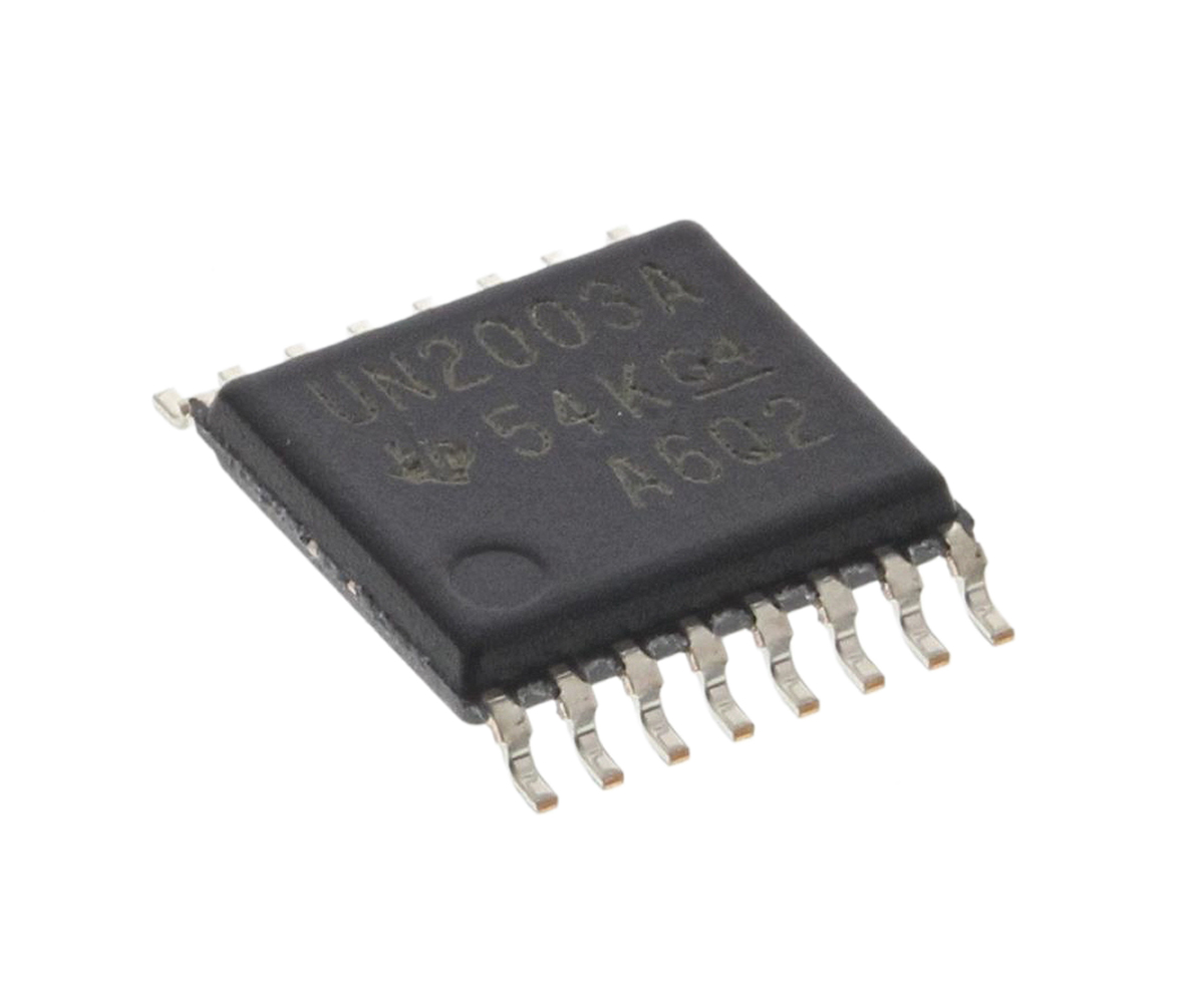 Texas Instruments ULN2003APW, 7-element NPN Darlington Transistor, 500 mA 50 V, 16-Pin TSSOP