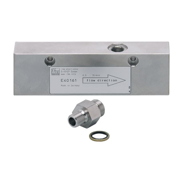 ifm electronic, E401 Series Adapter for Use with Small Volumetric Flow Quantities