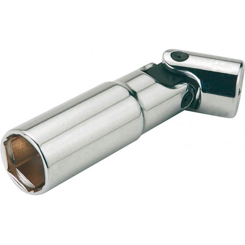 SAM 3/8 in Drive 16mm Spark Plug Socket, 21mm, 67 mm Overall Length