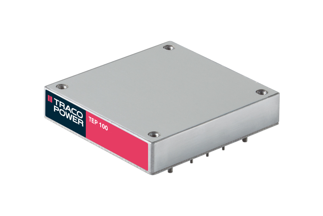 TRACOPOWER TEP 100 DC-DC Converter, 5V dc/ 20A Output, 18 → 36 V dc Input, 100W, Through Hole, +75°C Max Temp