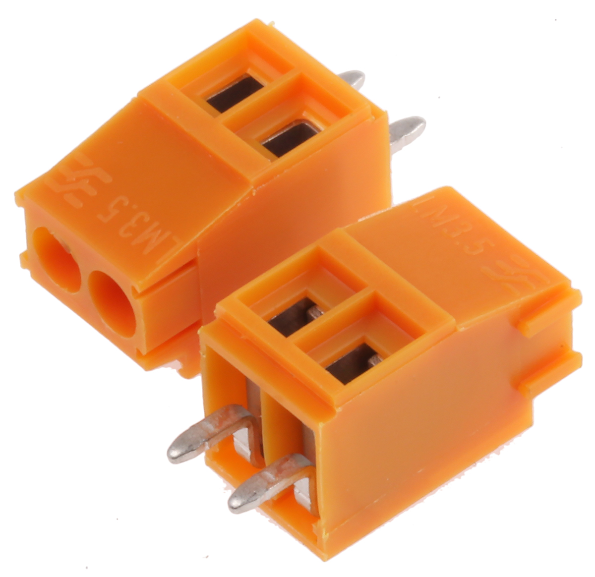 Weidmuller LM Series PCB Terminal Block, 3.5mm Pitch, Through Hole Mount, Solder Termination
