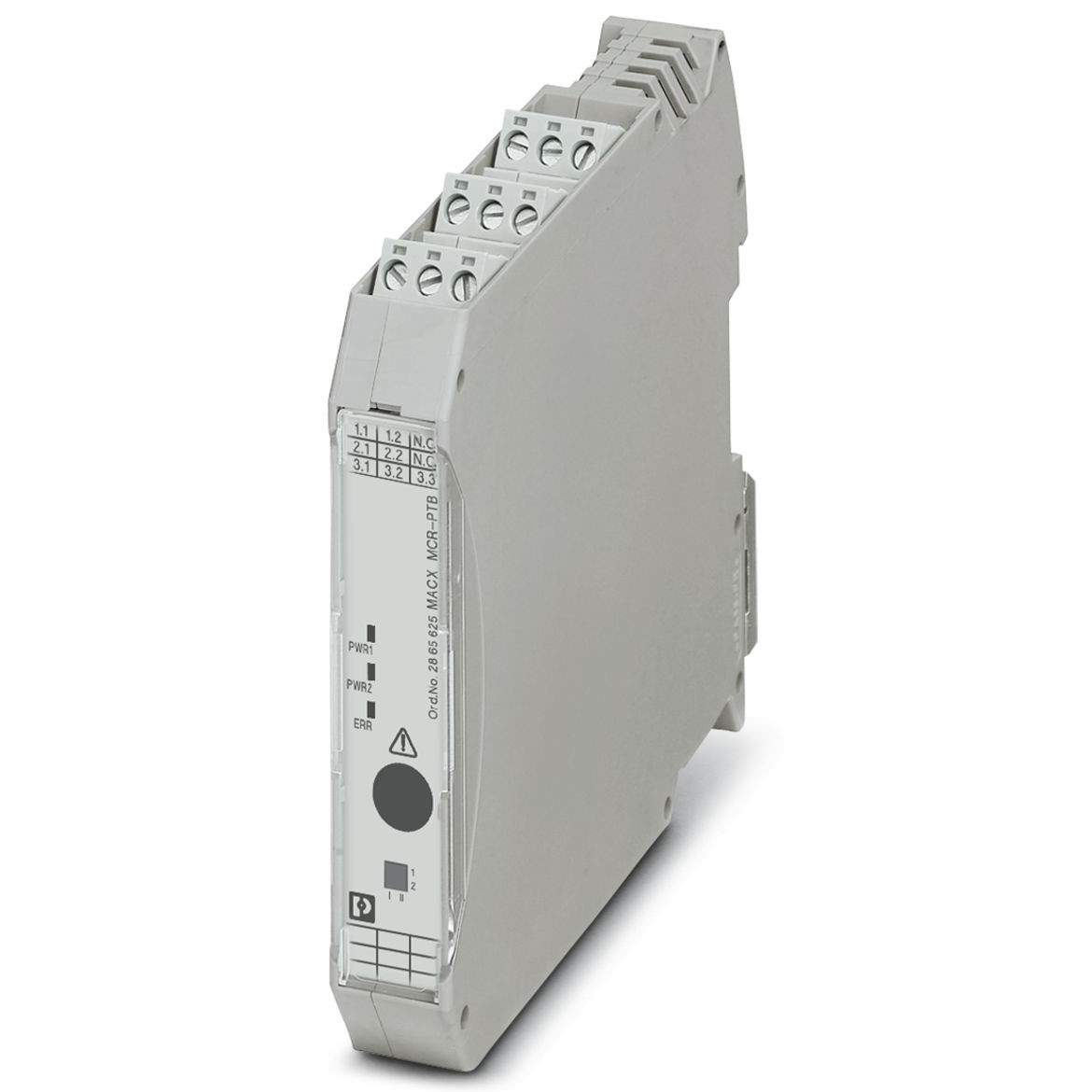 Phoenix Contact 1 Channel Galvanic Barrier, Power & Error Message Module, Voltage Input, Relay Output, ATEX