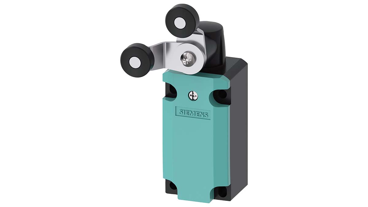 Siemens 3SE5 Series Roller Limit Switch, 1NC/1NO, IP66, IP67, Metal Housing, 400V ac Max, 6A Max