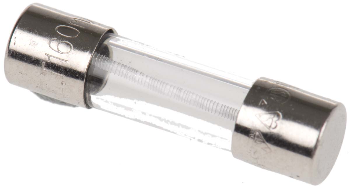 Littelfuse 160mA T Glass Cartridge Fuse, 5 x 20mm
