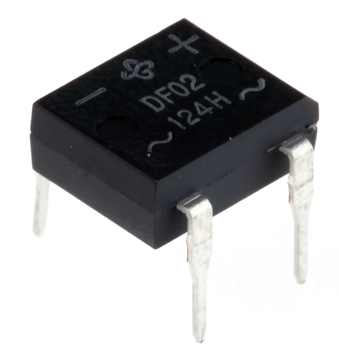 Vishay Bridge Rectifier, 1A, 200V, 4-Pin