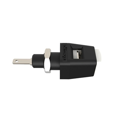 Schutzinger 12.6mm White Terminal Post, 30 V ac, 60 V dc, 5A, M8 x 0.5 Thread