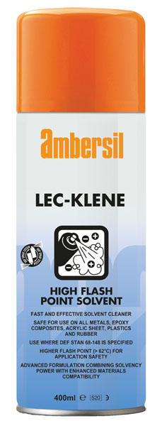 Ambersil LEC-KLENE Electrical Cleaner 400 ml Aerosol