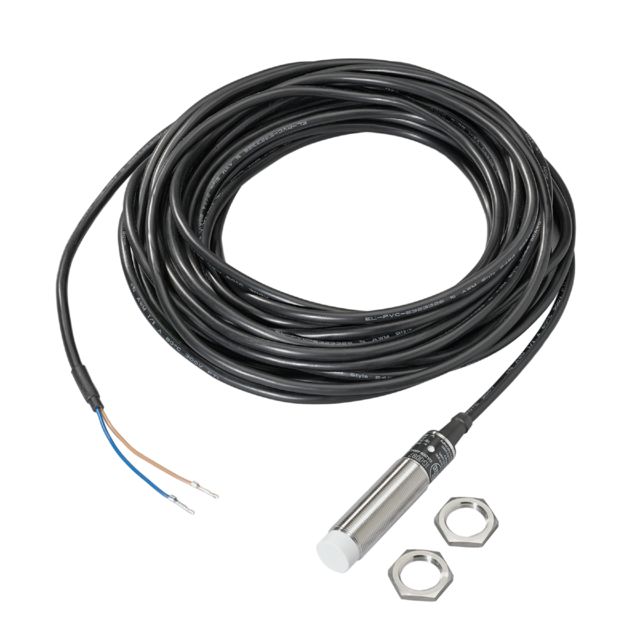 ifm electronic Inductive Threaded Barrel Proximity Sensor, M18, 8 mm Detection NO, 20 → 250 V ac/dc, 20 →
