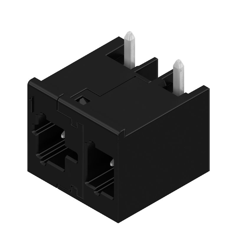 OMNIMATE4.0 Series Terminal Block Connector, 2-Contact, 7.5mm Pitch, PCB Mount, 1-Row, Through Hole Termination