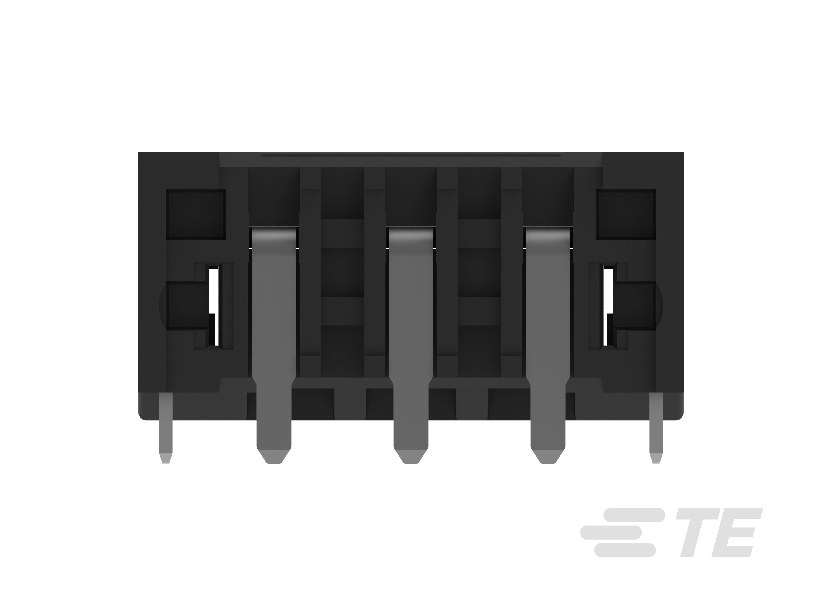 TE Connectivity D-2970 Dynamic Series Pluggable Terminal Block, 3-Contact, 5 mm Pitch, 1-Row