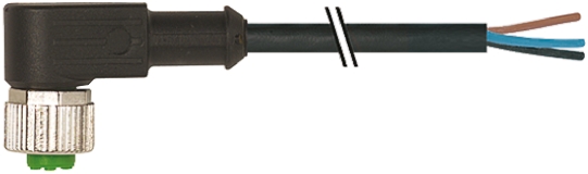 Murrelektronik Limited Female 3 way M8 to Unterminated Free End Sensor Actuator Cable, 5 m