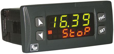 Wachendorff TI32 Series Panel Mount Timer Relay, 24 → 230V ac/dc, 2-Contact, SPDT