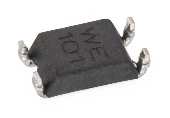 Wurth Elektronik, WE-SL1 Surface Mount Common Mode Line Filter with a Ferrite Core, 51 μH Sectional Winding ±40 % 300 mA