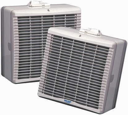 Vent-Axia TX9WW T-Series Square Window Mounted Extractor Fan, Intake, 795m³/h, 43dB(A), Duct Size 225mm