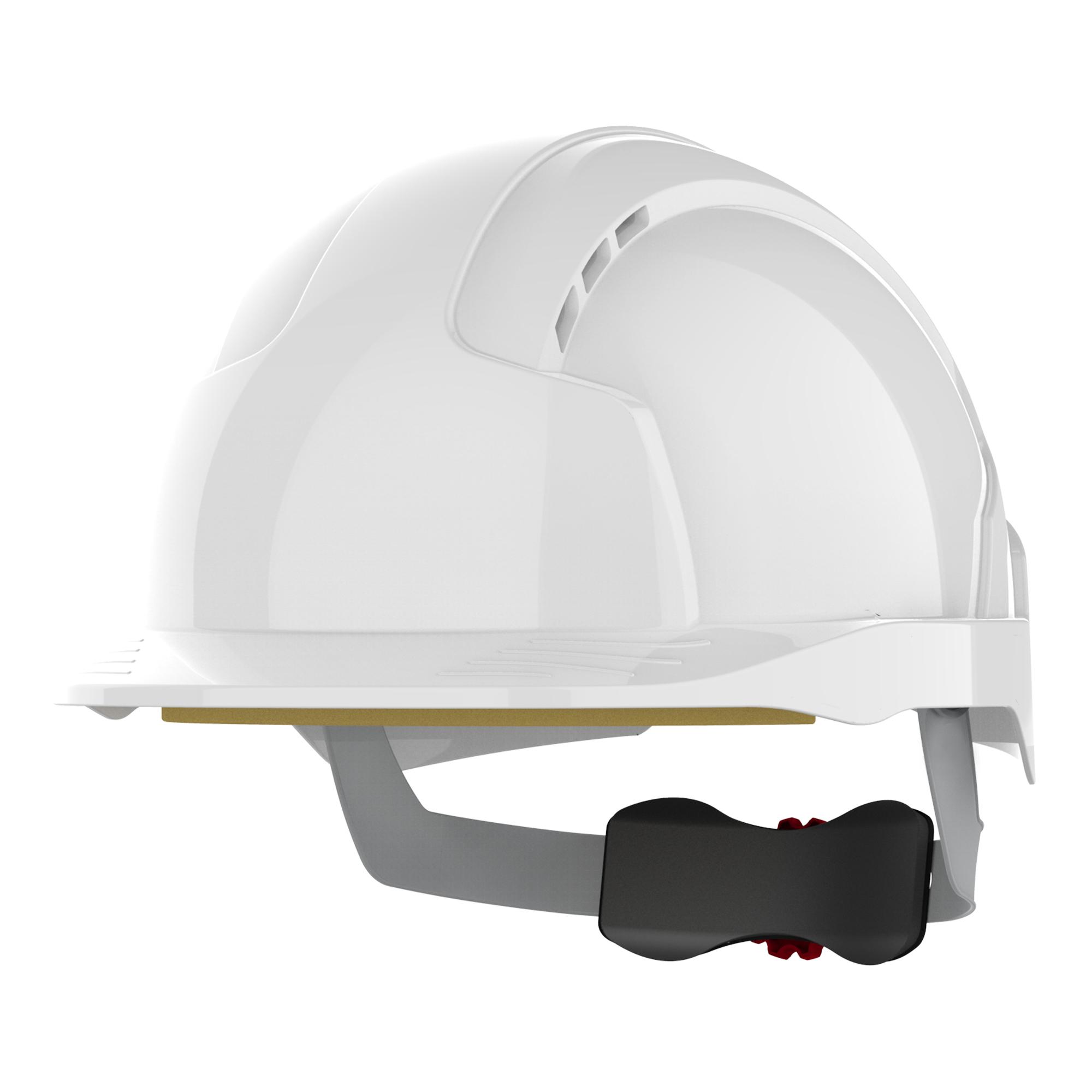JSP EVOLite White Safety Helmet, Ventilated