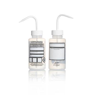 RS PRO 1L LDPE Wide Neck Wash Bottle