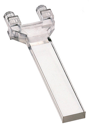 1274.1021 MENTOR, PCB Mounted LED Light Pipe, Clear Rectangle Lens