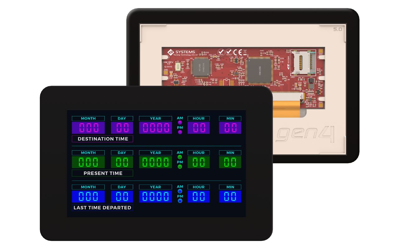 4D Systems gen4-uLCD-50D-CLB TFT LCD Colour Display, 5in, 800 x 480pixels