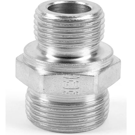 Parker Straight Tube to Port Male 24° DIN Cone to Male Metric, GE12LM22X1.5EDOMDCF