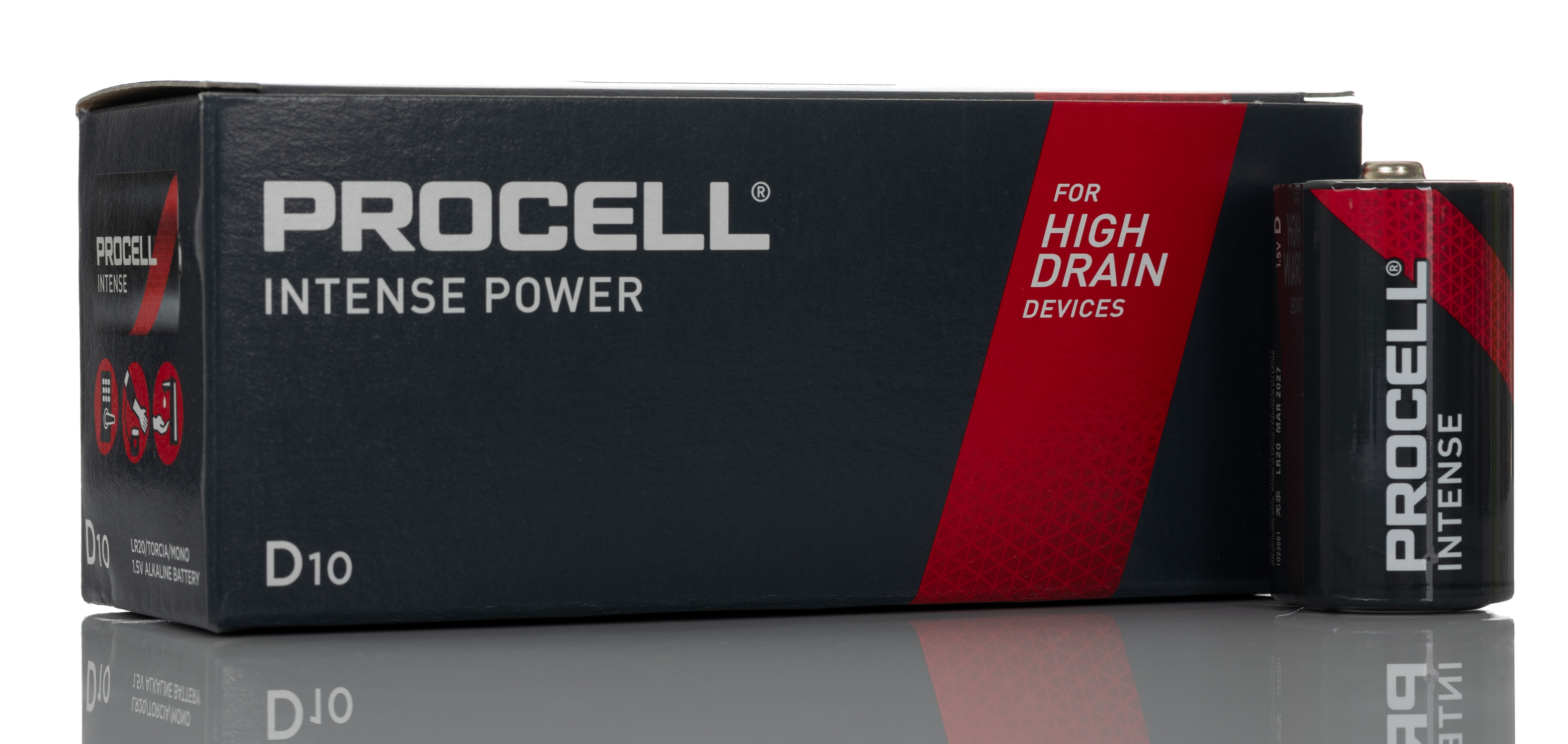 Duracell Procell Intense 1.5V Alkaline D Battery