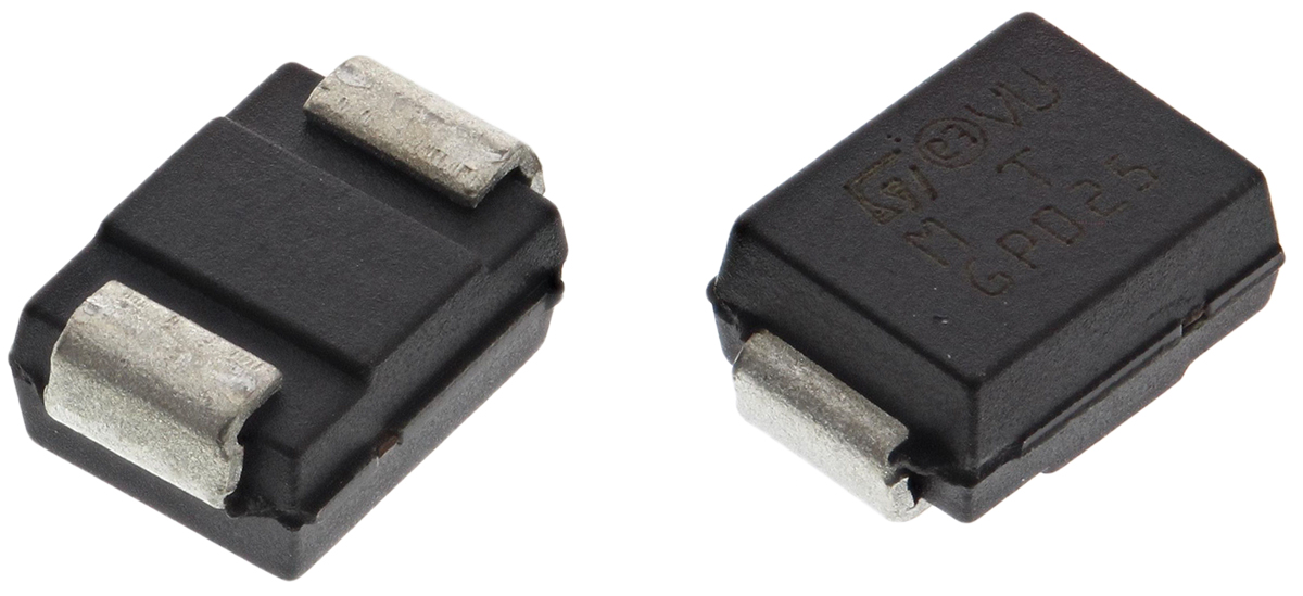 STMicroelectronics SM6T33CA, Bi-Directional TVS Diode, 600W, 2-Pin DO-214AA
