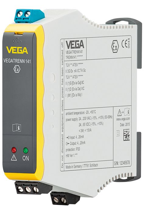 Vega Galvanic Isolator, Current Input