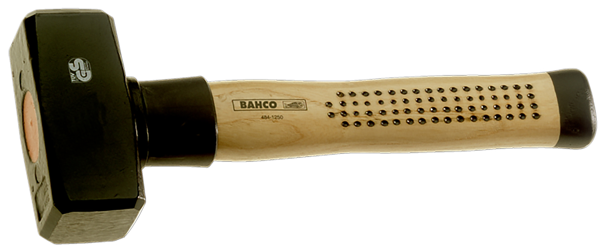 Bahco Lump Hammer with Hickory Wood Handle, 1.5kg