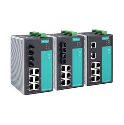 MOXA EDS-508A, Managed 8 Port Ethernet Switch RJ-45