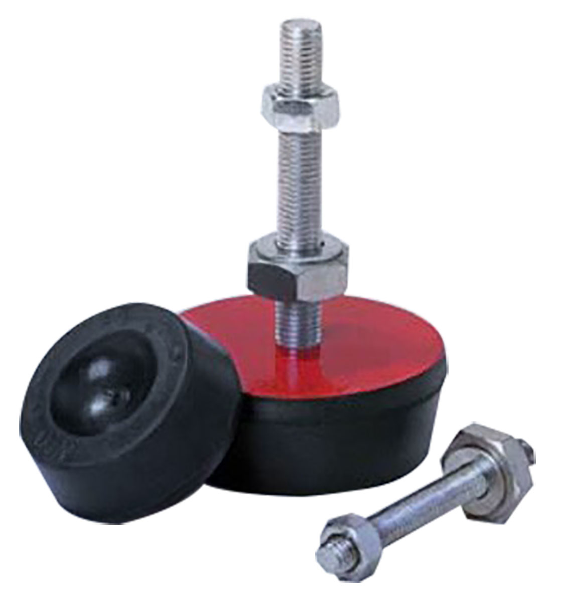 RS PRO Cylindrical M16 Anti Vibration Mount with 800kg Compression Load