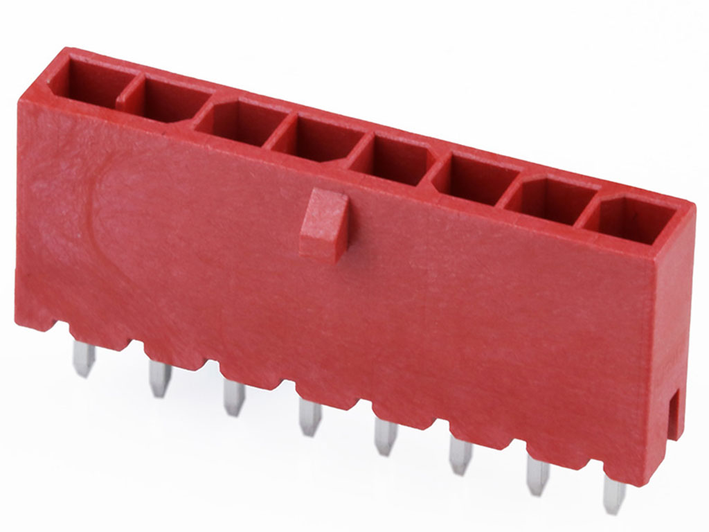 Molex 21657 Series Vertical Through Hole PCB Header, 5 Contact(s), 3 mm Pitch, 1 Row, Shrouded