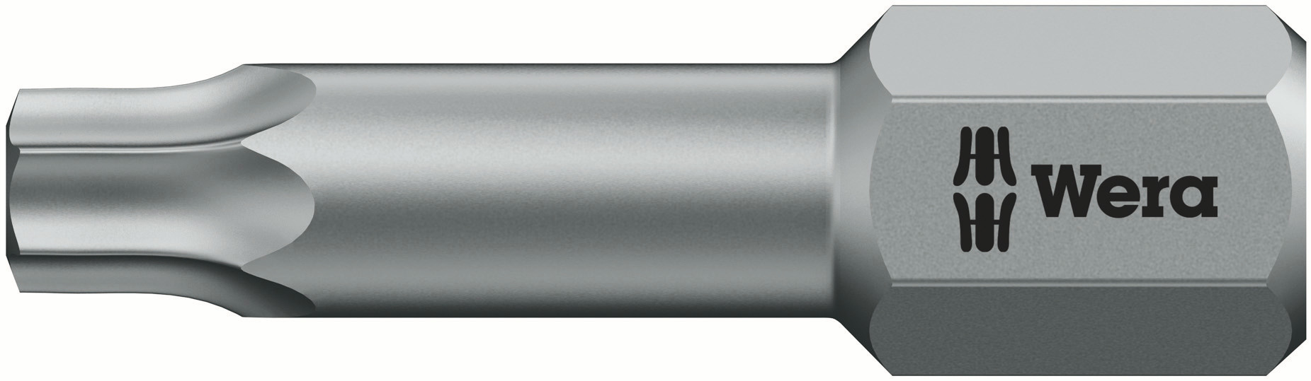Wera Torx Screwdriver Bit, TX 8 Tip, 25 mm, 25 mm Overall