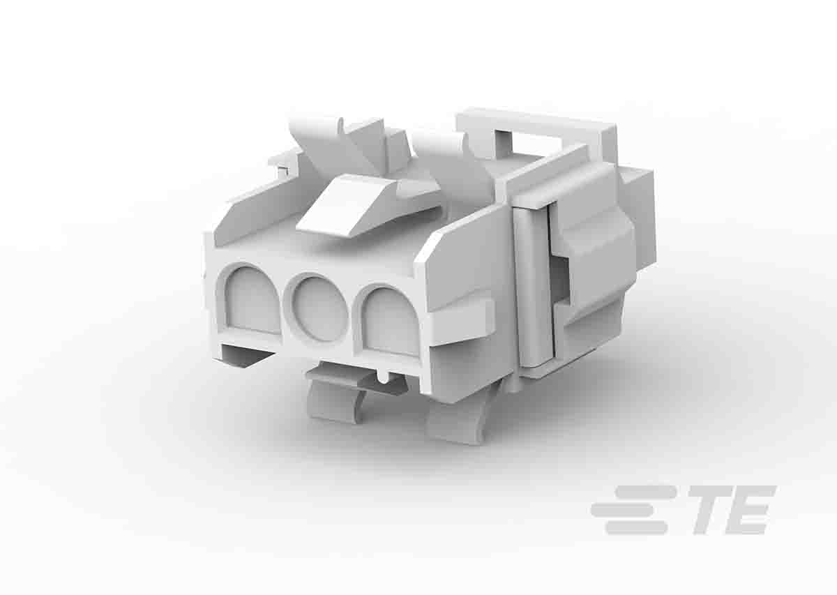 TE Connectivity, Universal MATE-N-LOK Female Connector Housing, 6.35mm Pitch, 3 Way, 1 Row