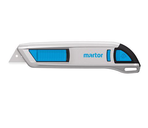 MARTOR Safety Knife with Auto-retractable Blade, Retractable, 17mm Blade Length