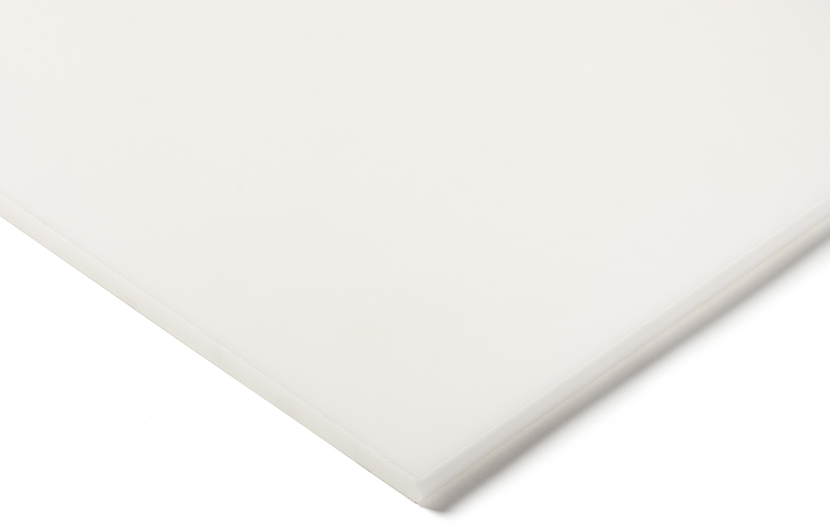 RS PRO White Plastic Sheet, 500mm x 300mm x 40mm