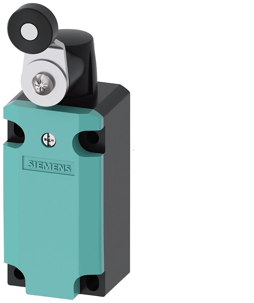 Siemens 3SE5 Series Roller Lever Limit Switch, 2NC/1NO, IP66, IP67, Metal Housing, 400V ac Max, 4A Max