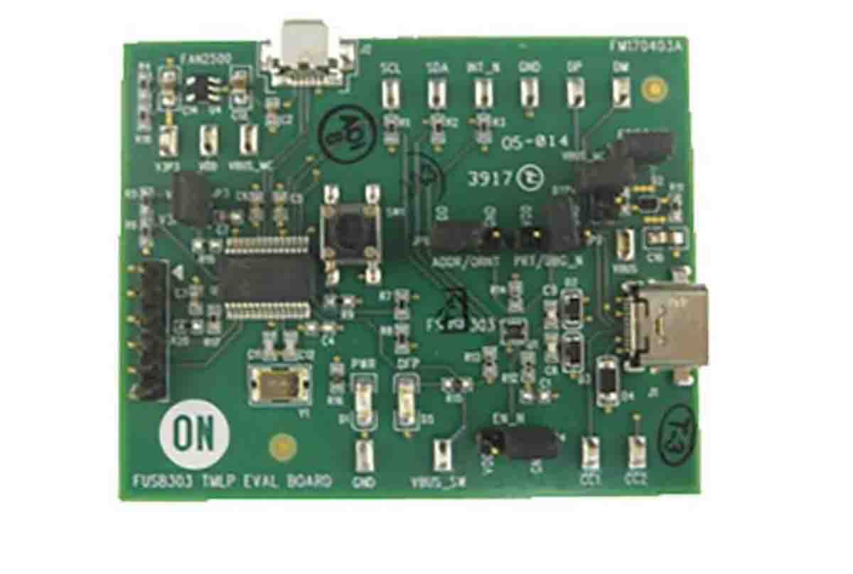onsemi FUSB303BTMX, USB Controller, USB, 2.85 to 5.5 V, 12-Pin QFN