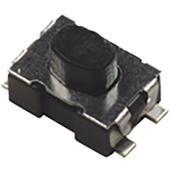 C & K IP40 Top Tactile Switch, SPST 10 mA 2.5mm Surface Mount